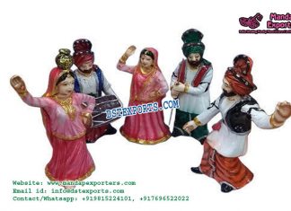 Punjabi Bhangra Table Centerpiece Statues Punjabi Bhangra Table Centerpiece Statues