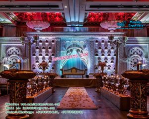 Royal Muslim Jharokha Wedding Stage