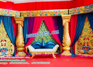 South Indian Wedding Peacock Stage South Indian Wedding Peacock Stage