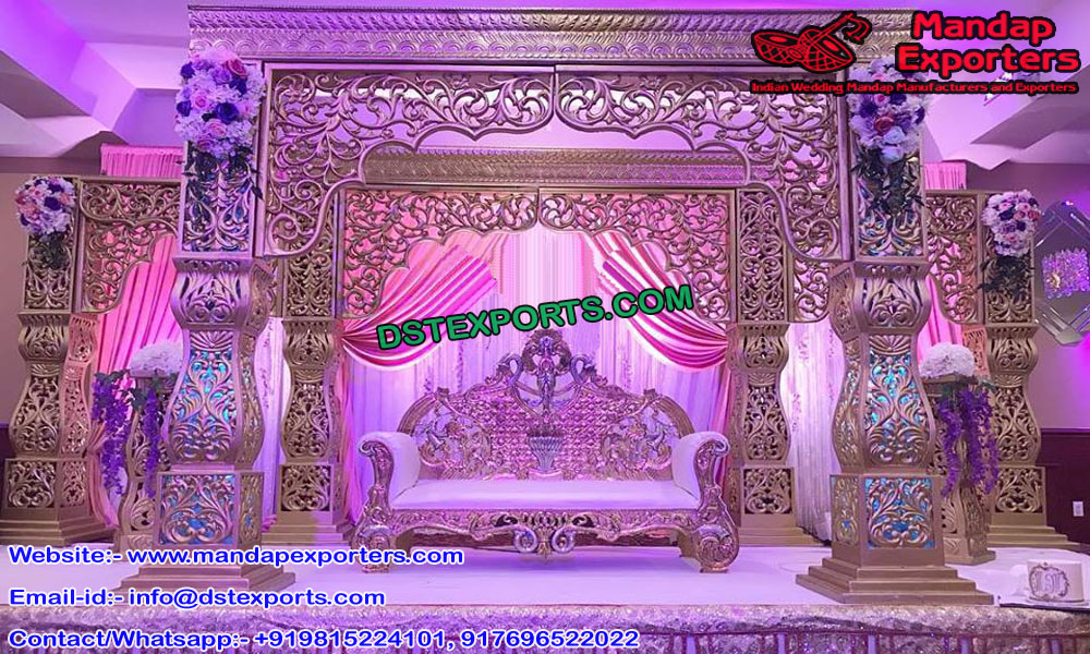 Classy Wedding Mandap Set Decor