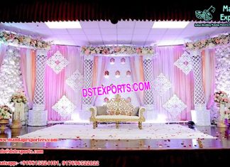 Dreamy Palazzo Pillars Wedding Stage Dreamy Palazzo Pillars Wedding Stage