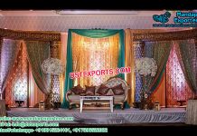 Gorgeous Palazzo Pillar Wedding Stage Gorgeous Palazzo Pillar Wedding Stage
