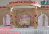 Trendy Wooden Look Fiber Wedding Mandap Trendy Wooden Look Fiber Wedding Mandap