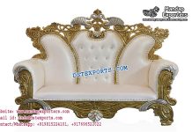 Designer Muslim Wedding Metal Carved Sofa Designer Muslim Wedding Metal Carved Sofa