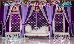 Exclusionary Wedding Candle Back Wall 