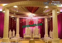 Florist Wedding Mandap Set Florist Wedding Mandap Set