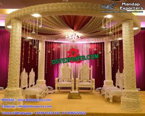 Florist Wedding Mandap Set 