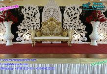 Indian Wedding Awesome Stage Setup Indian Wedding Awesome Stage Setup
