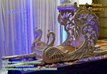 Indian Wedding Silver Peacock Palki Indian Wedding Silver Peacock Palki