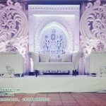 Marvelous Wedding Fiber Stage Decoration