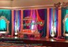 Royal Wedding Stage Swing with Crown Royal Wedding Stage Swing with Crown