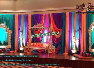 Royal Wedding Stage Swing with Crown Royal Wedding Stage Swing with Crown