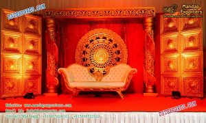 Rajwada Style Wedding Stage Decoration