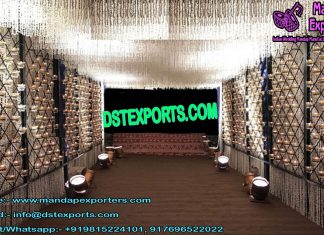 Dazzling Candle Walls for Walkway Dazzling Candle Walls for Walkway