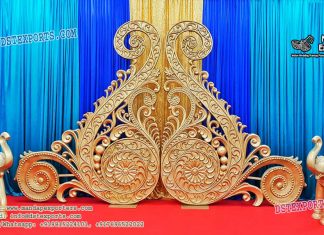 Stylish Wedding Backdrop Paisleys Panels Stylish Wedding Backdrop Paisleys Panels