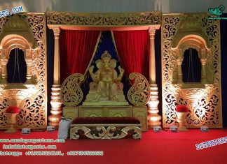 Traditional Wedding Event Stage Decoration Traditional Wedding Event Stage Decoration