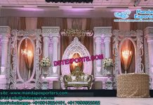 Grand Asian Wedding Stage Set Grand Asian Wedding Stage Set