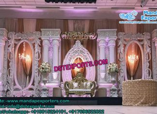 Grand Asian Wedding Stage Set Grand Asian Wedding Stage Set