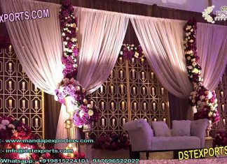 Elegant Candle Back-wall Stage Decoration Elegant Candle Back-wall Stage Decoration