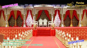 luxurious Maharaja Wedding Stage