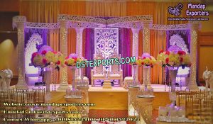Glamorous South Indian Wedding Mandap
