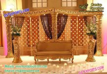 Asian Wedding Magnificent Stage Setup Asian Wedding Magnificent Stage Setup