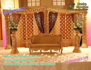 Asian Wedding Magnificent Stage Setup