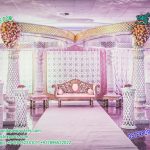 Dazzling Wedding Reception Mandap Decoration