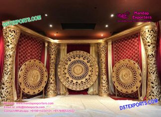 Elegant Delizio Pillars Wedding Stage Elegant Delizio Pillars Wedding Stage