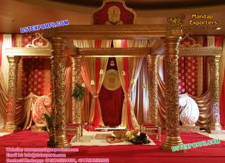 Indian Wedding Ceremony Glorious Mandap Indian Wedding Ceremony Glorious Mandap