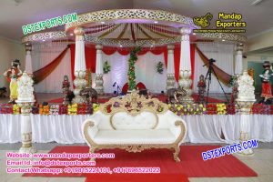 Indian Wedding Fiber Lotus Mandap