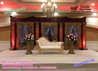 Luxurious Indian Wedding Stage Decoration Luxurious Indian Wedding Stage Decoration