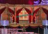 Traditional Door Panels Wedding Stage Setup Traditional Door Panels Wedding Stage Setup