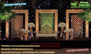 Arabian Wedding Reception Stage