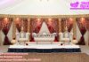 Wedding Stage Embrodried Mahraab Backdrops Wedding Stage Embrodried Mahraab Backdrops