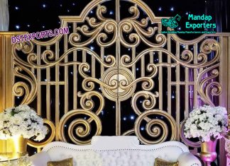Asian Wedding Backstage Gate Panel Decoration Asian Wedding Backstage Gate Panel Decoration