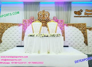 English Wedding Backstage Leather Panels English Wedding Backstage Leather Panels