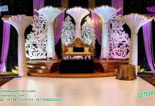 Grandious Wedding Palm Tree Stage Decoration Grandious Wedding Palm Tree Stage Decoration