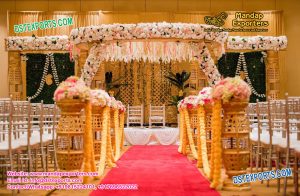 Indian Wedding Bottal Pillar Mandap Set