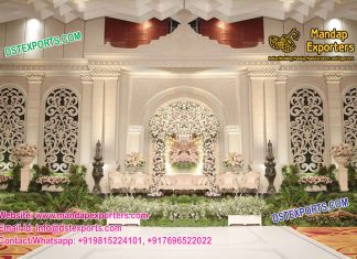 Luxurious Canadian Wedding Stage Setup Luxurious Canadian Wedding Stage Setup