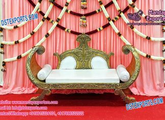 Mehandi Reception Boat Sofa Furniture Mehandi Reception Boat Sofa Furniture