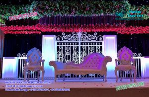 Trending English Wedding Backstage Decoration
