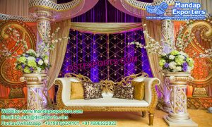 Muslim Walima Stage Decoration