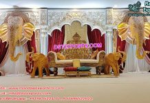 Grand Rajwada Style Wedding Stage Grand Rajwada Style Wedding Stage