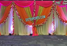 Glittering And Shiny Wedding Backdrops Glittering And Shiny Wedding Backdrops