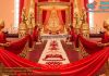 Indian Wedding Golden Fiber Mandap Indian Wedding Golden Fiber Mandap