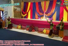 Punjabi Sangeet Stage Backdrop Decoration Punjabi Sangeet Stage Backdrop Decoration