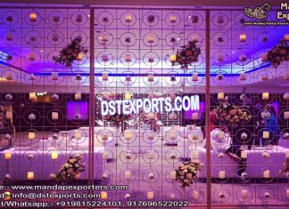 Wedding Stage Charismatic CandleHolder Wall Wedding Stage Charismatic CandleHolder Wall