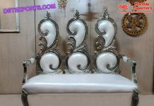 Wedding Royal Triple Leaf Love Seat Wedding Royal Tripal Leaf Love Seat
