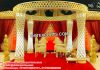 Dreamy Fiber Crystal Wedding Mandap Dreamy Fiber Crystal Wedding Mandap